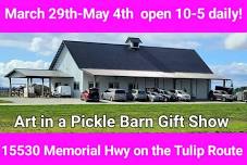 Art In A Pickle Barn Gift Show- week 2