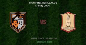 Ratchaburi vs Bangkok Glass