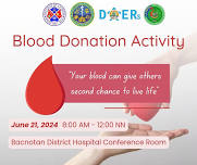 Blood Donation Drive at Bacnotan District Hospital