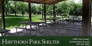 Park Shelter at Hawthorn Park - Dates in April - June 2024