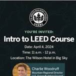 Intro to LEED Course with the USGBC