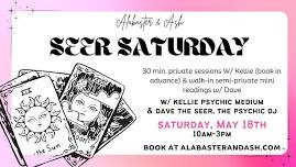 Seer Saturday at Alabaster & Ash