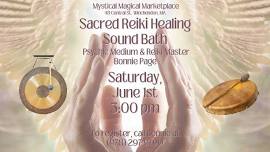 Sacred Reiki Healing Sound Bath with Medium Bonnie Page