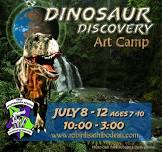 Dinosaur Discovery ART CAMP 2024!