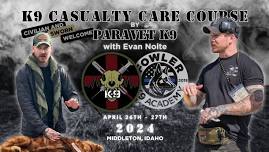 K9 Casualty Care Training - Paravet K9