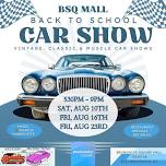 Back to School - Car Shows! 