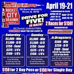 Drive for Five; April 19-21