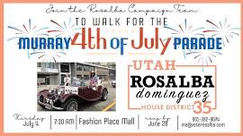 Walk with us for the Murray 4th of July Parade