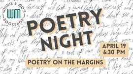 Poetry Night at Winnie & Mo's Bookshop