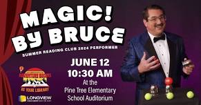 Magic! by Bruce Chadwick - Summer Reading Club 2024 Performer