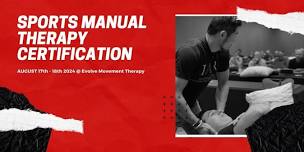 SPORTS MANUAL THERAPY CERTIFICATION