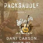 Dani Carson at Packsaddle Bar & Grill