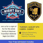 Neptune Township's National Night Out 2024