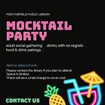 Mocktail Party at the Library