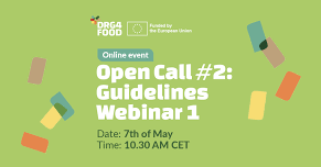 DRG4Food OC#2 - Guidelines Webinar 1