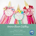 SHRC Youth Art Class - Unicorn Dream Catchers