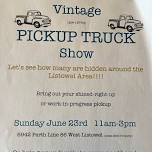 Listowel Lions Vintage (pre-1970) Truck Show