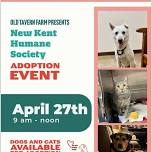 Adoption Event at Old Tavern Farm’s Plant Sale