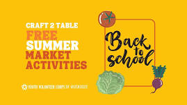 Craft 2 Table - Back 2 School