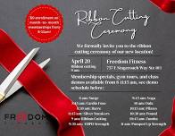 New Location Ribbon Cutting! Freedom Fitness