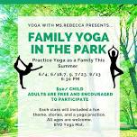 Family Yoga in the Park