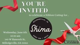 Shima Sushi Bar & Grill Ribbon Cutting