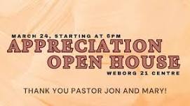 Open House for Pastor Jon & Mary Simpson