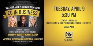 CU in Business (In-person)