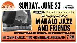 Sunday Night Live Music with Mahalo Jazz and Friends