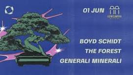 Boyd Schidt // The Forest // Generali Minerali // BOYA