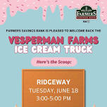 Vesperman Ice Cream Truck at Ridgeway FSB