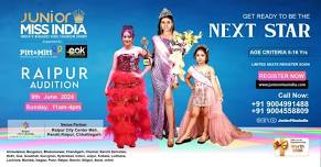 Junior Miss India Season 3 Raipur Audition