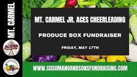 Mt. Carmel Jr Aces Cheerleading Produce Fundraiser