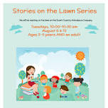 Stories on the Lawn series [2-5 years AND an adult]