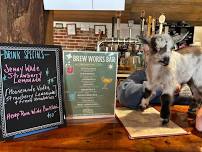 Babies & Brews! Goat Yoga at Battlefield Brew Works