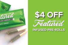 Featured Farms Infused Pre-Rolls $4 Off