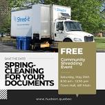 Community Shredding Event