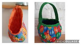 Wavy Quilted Pod or Bag  Sewing workshop