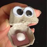 Take and Make: Egg Carton Clam