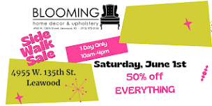 50% OFF EVERYTHING!  Our Annual Sidewalk Sale