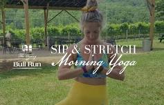 Sip %26 Stretch Morning Yoga