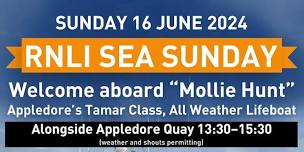 Sea Sunday - welcome aboard Appledore Lifeboat