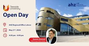 Teesside University Open Day @ AHZ Regional Office Lahore