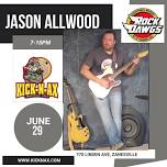 Jason Allwood Acoustic & Rock Dawgs food cart at Kick-N-Ax