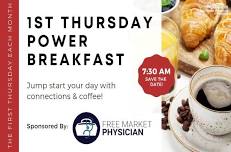 1st Thursday Power Breakfast!