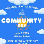 Community Day at Greenbrier Baptist Church