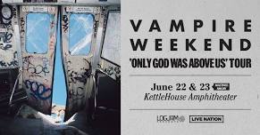 Vampire Weeekend at the KettleHouse Amphitheater