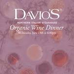 Organic Wine Dinner