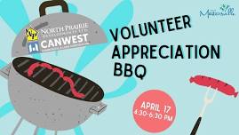 Volunteer Appreciation Night presented by North Prairie Developments & CANWEST