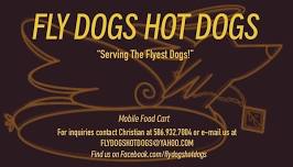 Fly Dogs Hot Dogs at Brooks Brewing!